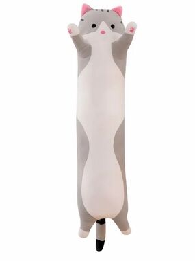 Plush Cat Cuddle Toy with a 43-inch body